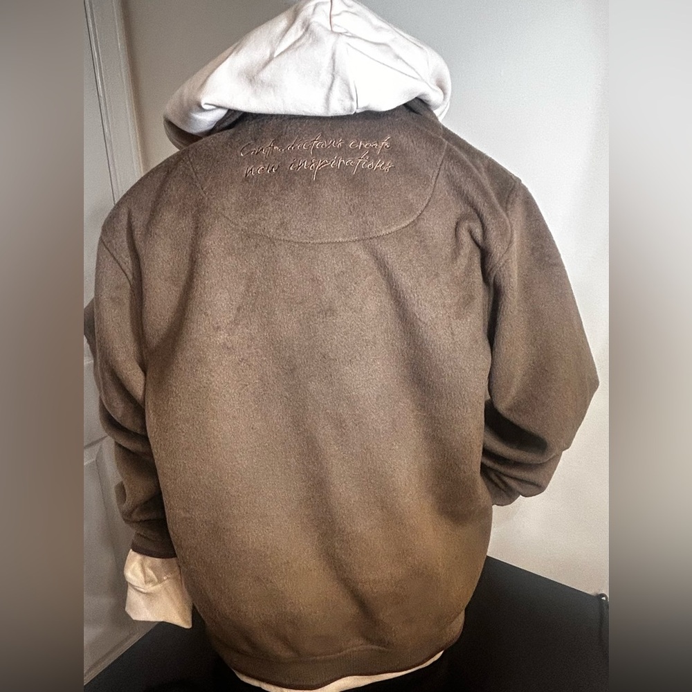 ”COSS” Man New Jersey Baseball Jacket: NEW W TAGS! Extremely Unique!
